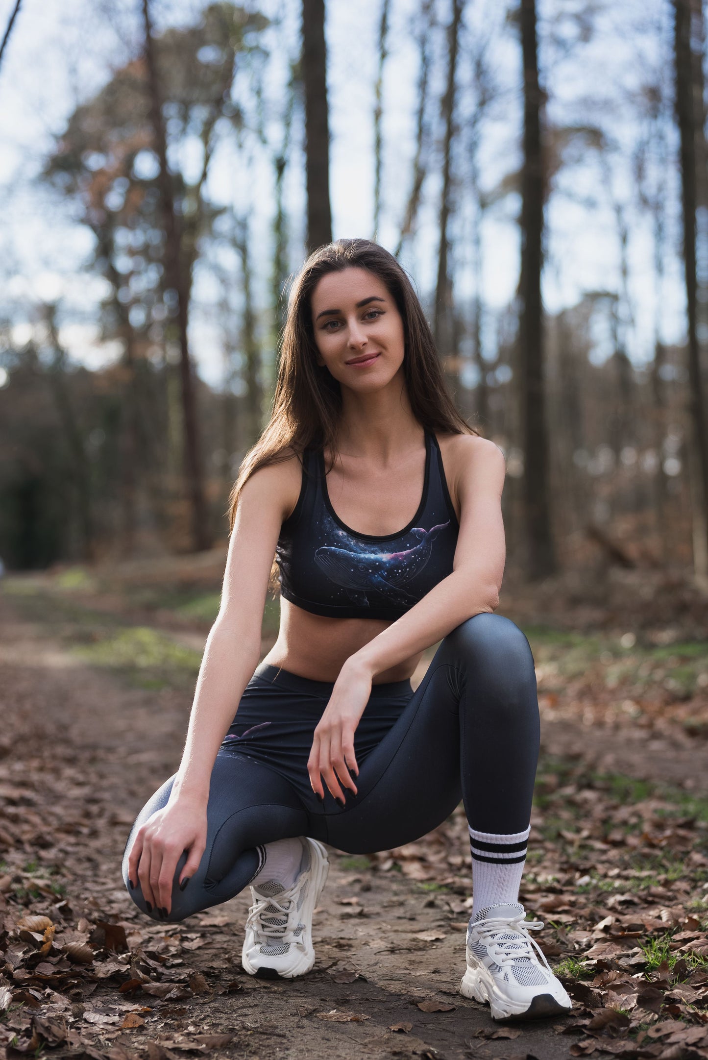 Interstellar - Whale - Casual Leggings