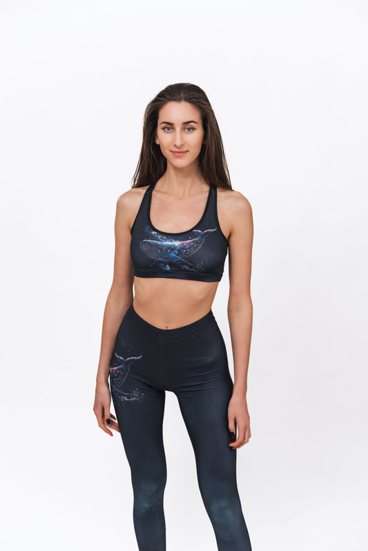 Interstellar - Whale - Sports Bra